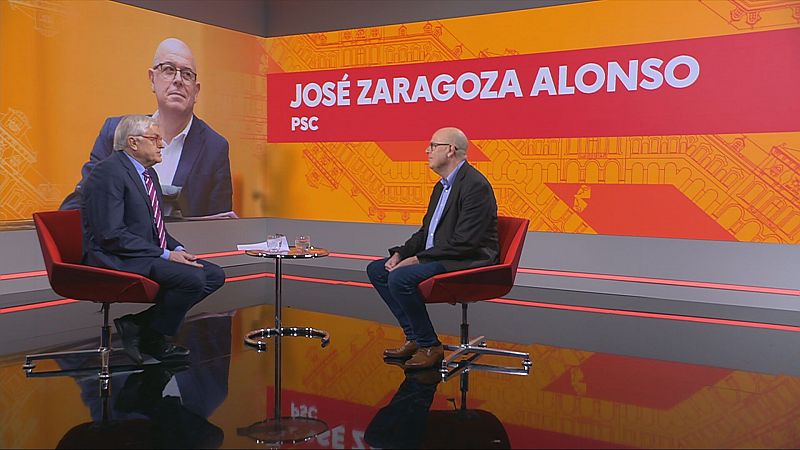 José Zaragoza del PSC, a 'Aquí parlem'