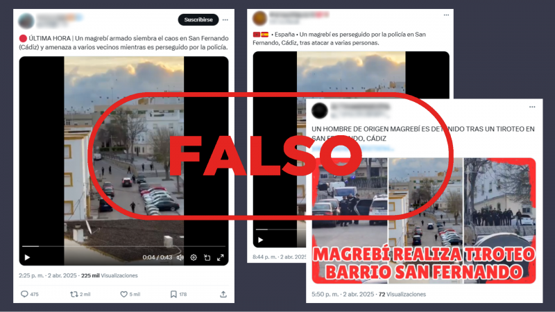 El detenido por un tiroteo en San Fernando (Cdiz) no es magreb, es falso