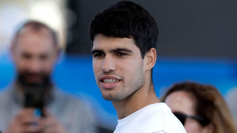 Alcaraz ir por el lado contrario de Sinner en Roma y debutar ante Struff o Nishioka