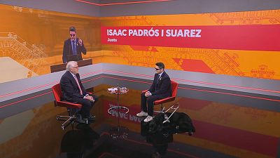 Isaac Padrs, diputat de JxCat, a 'Aqu parlem'