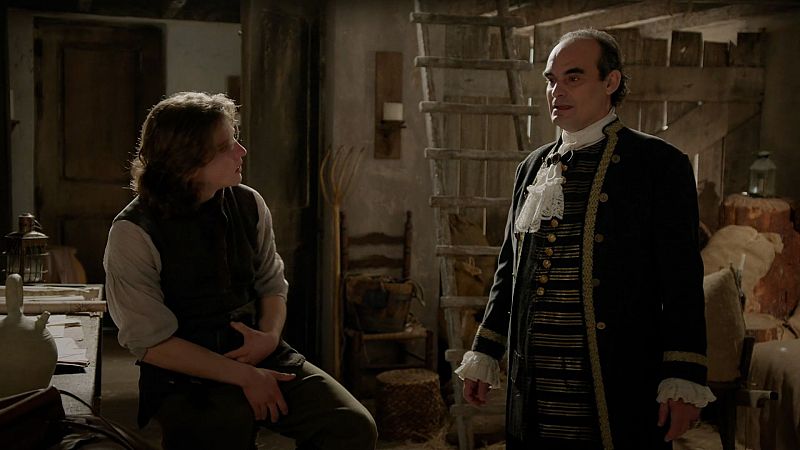 La escena ms bonita entre Leonardo y Don Hernando que nadie se esperaba en 'Valle Salvaje'